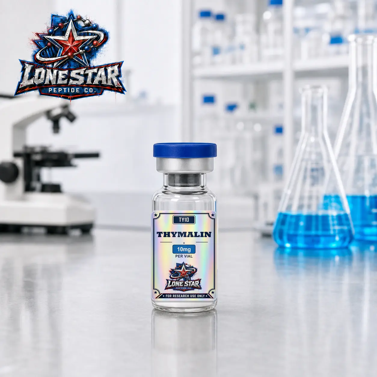 Thymalin — 10 mg Lone Star Peptide Co. vial